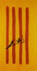 The Dalinian Senyera (Catalonian National Flag)